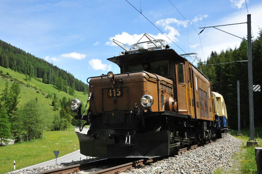 2019.06.11 RhB Ge 6-6 I 415 Krokodil von Davos nach Filisur und zurück (13)